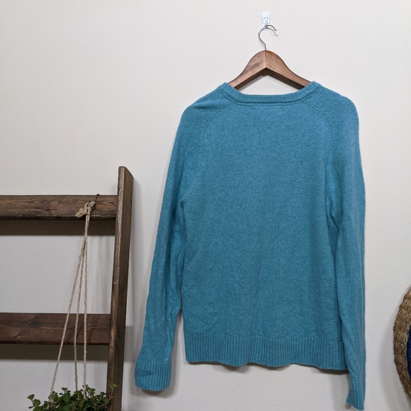 H&M Aqua unisex wool sweater L oversize fit - Picture 2 of 6